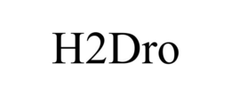 H2DRO trademark