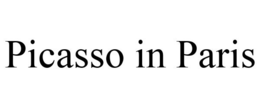 PICASSO IN PARIS trademark