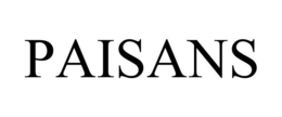 PAISANS trademark