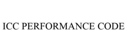 ICC PERFORMANCE CODE trademark