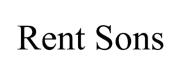 RENT SONS trademark