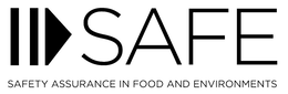 SAFE SAFETY ASSURANCE IN FOOD AND ENVIRONMENTS trademark