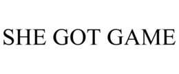 SHE GOT GAME trademark