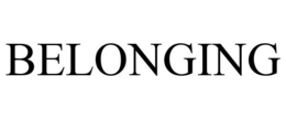 BELONGING trademark