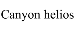 CANYON HELIOS trademark