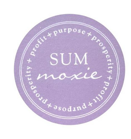 SUM MOXIE PROFIT + PURPOSE + PROSPERITY+ PROFIT + PURPOSE + PROSPERITY trademark