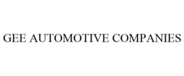 GEE AUTOMOTIVE COMPANIES trademark