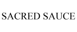 SACRED SAUCE trademark