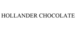 HOLLANDER CHOCOLATE trademark