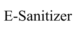 E-SANITIZER trademark