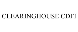 CLEARINGHOUSE CDFI trademark