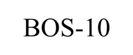 BOS-10 trademark