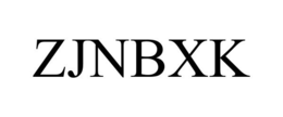 ZJNBXK trademark