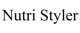 NUTRI STYLER trademark