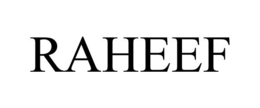 RAHEEF trademark
