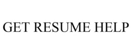 GET RESUME HELP trademark