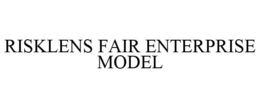 RISKLENS FAIR ENTERPRISE MODEL trademark