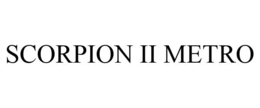 SCORPION II METRO trademark