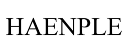 HAENPLE trademark