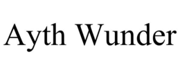 AYTH WUNDER trademark