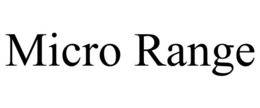 MICRO RANGE trademark