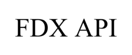 FDX API trademark