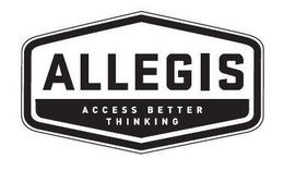 ALLEGIS ACCESS BETTER THINKING trademark