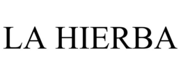 LA HIERBA trademark