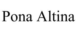 PONA ALTINA trademark