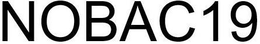 NOBAC19 trademark