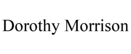 DOROTHY MORRISON trademark