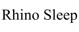 RHINO SLEEP trademark