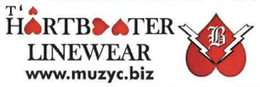 T ' A HARTBEATER LINEWEAR WWW.MUZYC.BIZ trademark