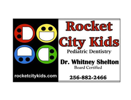 ROCKETCITYKIDS.COM ROCKET CITY KIDS PEDIATRIC DENTISTRY DR. WHITNEY SHELTON BOARD CERTIFIED 256-882-2466 trademark