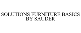 SOLUTIONS FURNITURE BASICS BY SAUDER trademark