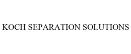 KOCH SEPARATION SOLUTIONS trademark