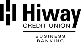 HIWAY CREDIT UNION BUSINESS BANKING trademark