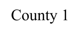 COUNTY 1 trademark