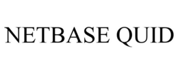 NETBASE QUID trademark