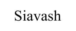 SIAVASH trademark