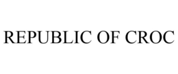 REPUBLIC OF CROC trademark