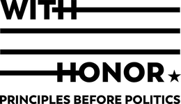 WITH HONOR PRINCIPLES BEFORE POLITICS trademark