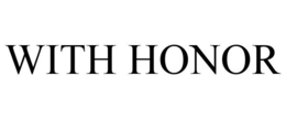WITH HONOR trademark
