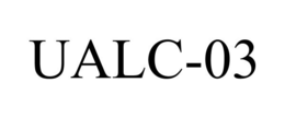 UALC-03 trademark