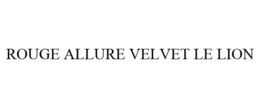 ROUGE ALLURE VELVET LE LION trademark