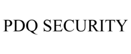 PDQ SECURITY trademark