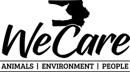 WE CARE ANIMALS ENVIRONMENT PEOPLE trademark