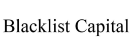 BLACKLIST CAPITAL trademark