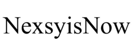 NEXSYISNOW trademark