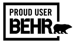PROUD USER BEHR AND DESIGN trademark